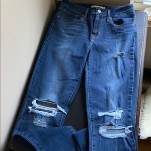 Levi’s 721 high rise skinny jean